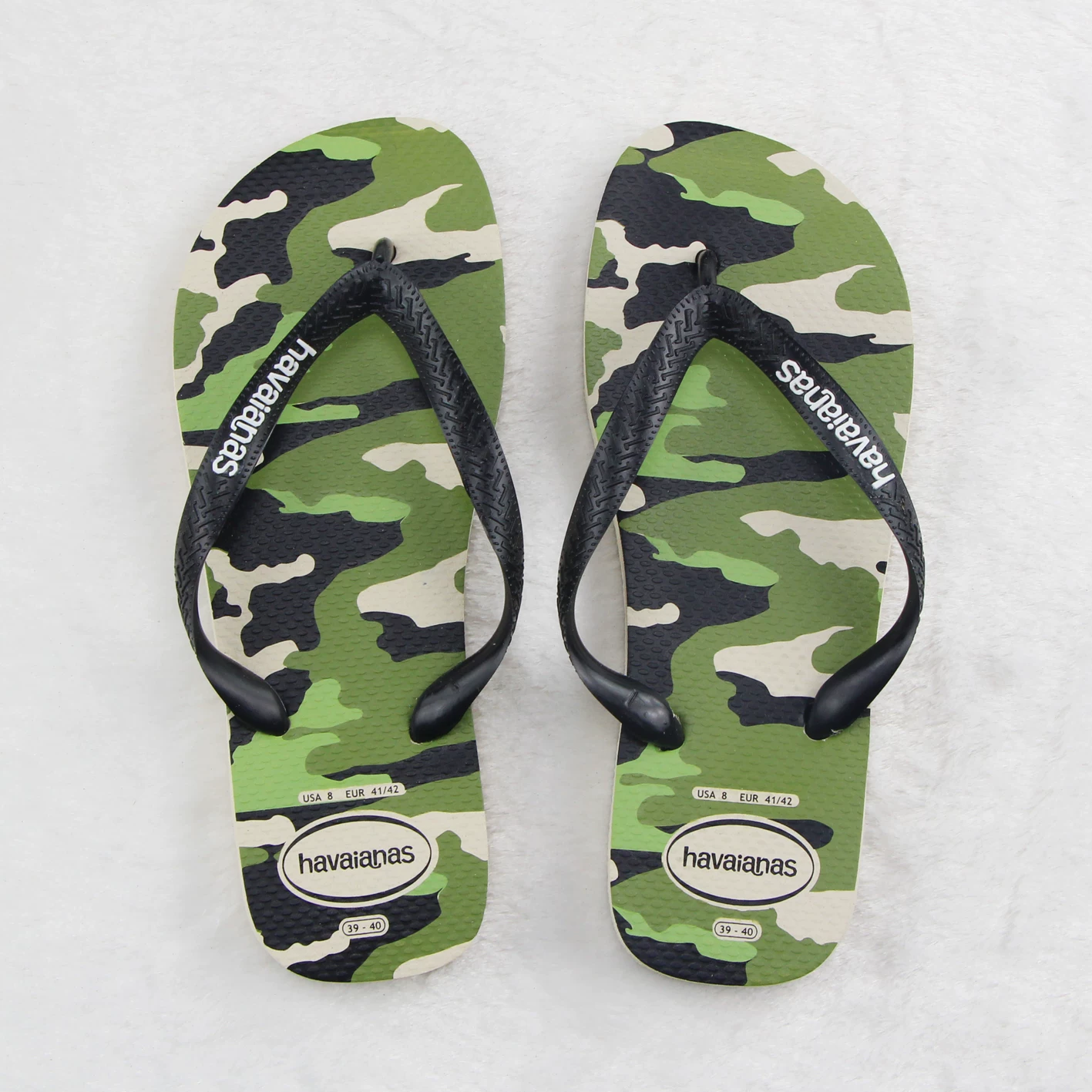 Шлепанцы Havaianas, нескользящие резиновые тапочки