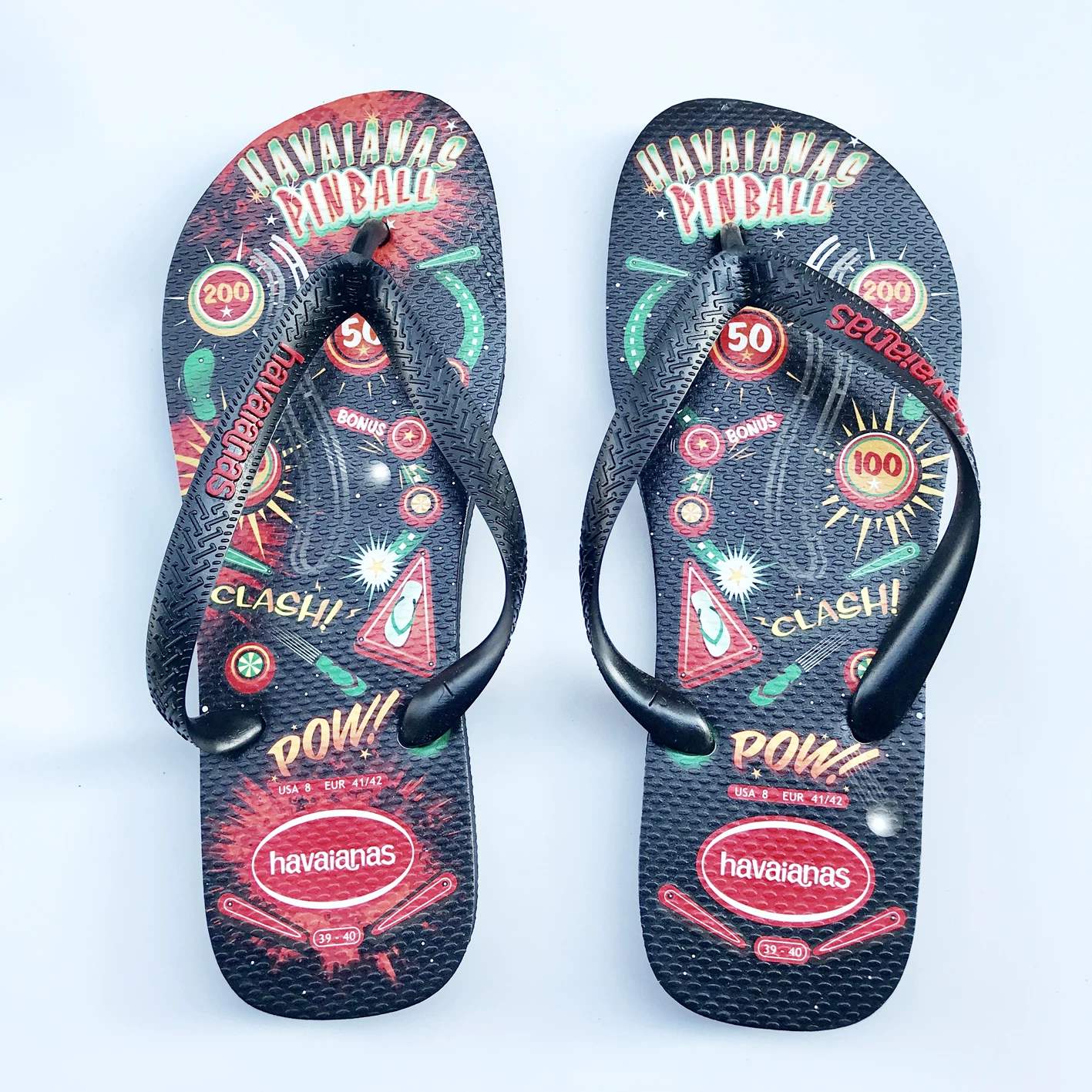 Шлепанцы Havaianas, нескользящие резиновые тапочки