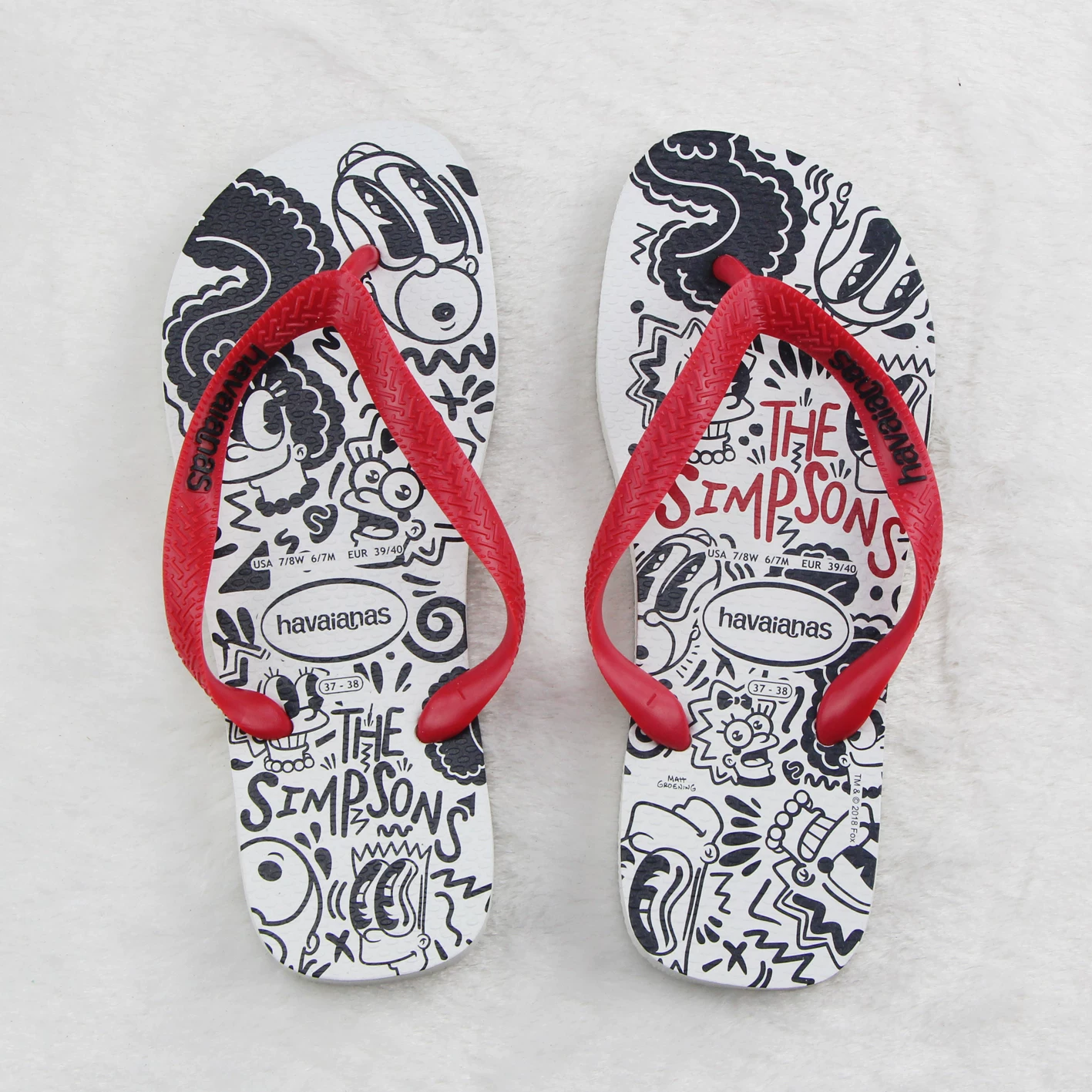Шлепанцы Havaianas, нескользящие резиновые тапочки