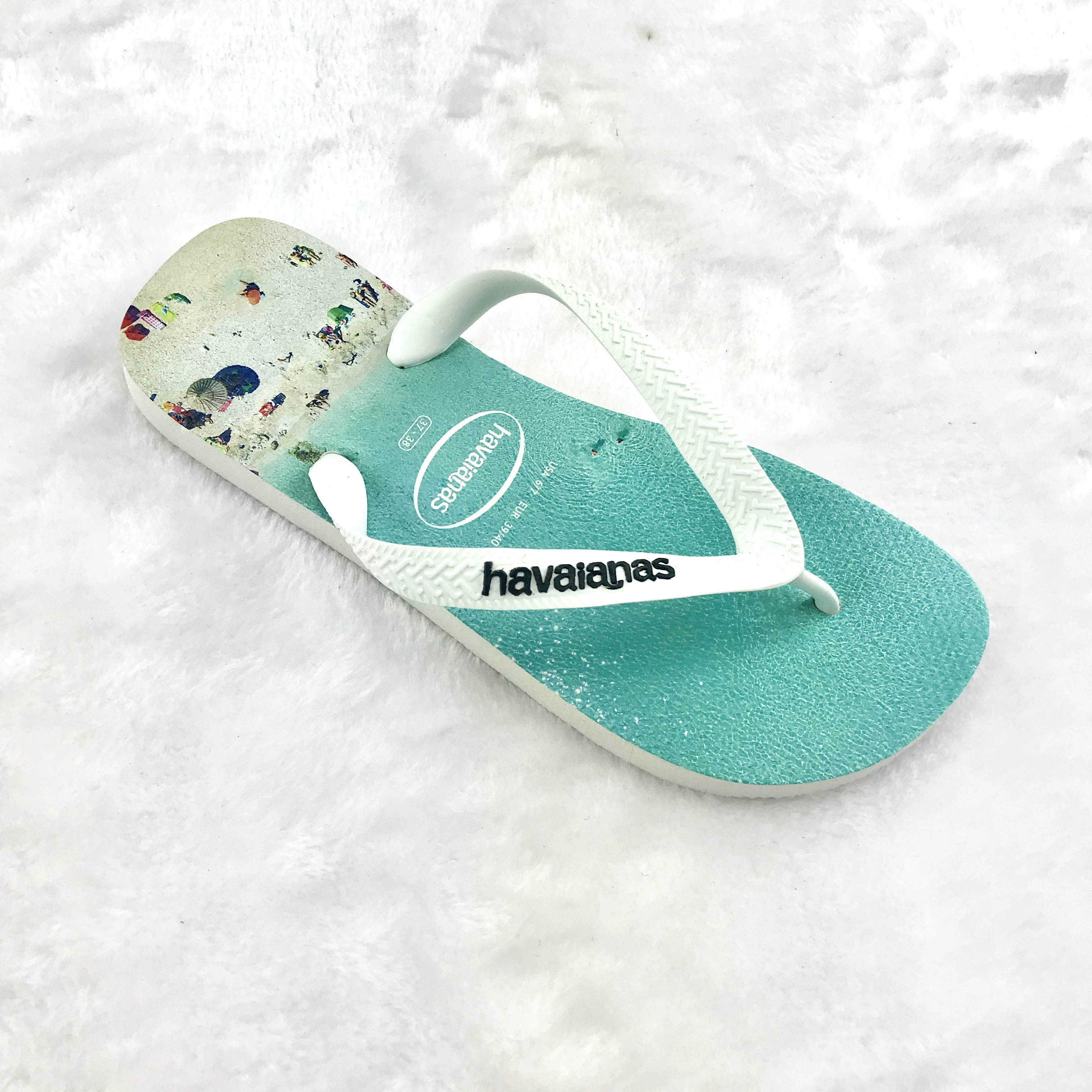 Шлепанцы Havaianas, нескользящие резиновые тапочки