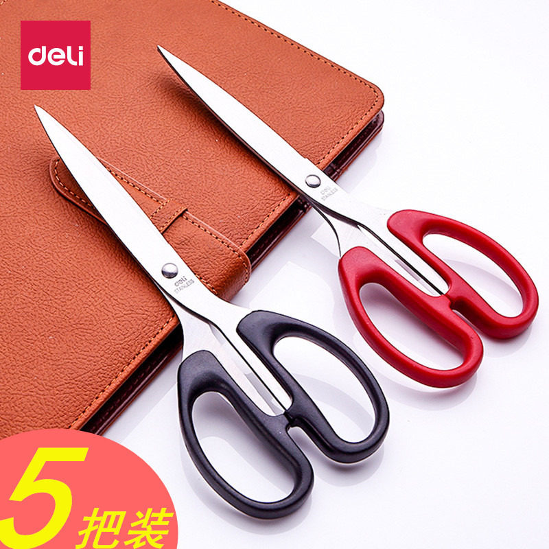Able scissors Students handmade paper cutting knives handy office stainless steel meds No pointed safety Large number