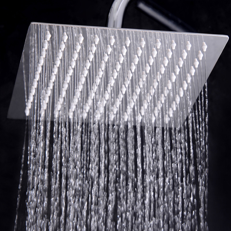 Bathroom large shower head pressurized shower sand sprinkler shower rain shower single head bath shower head stainless steel