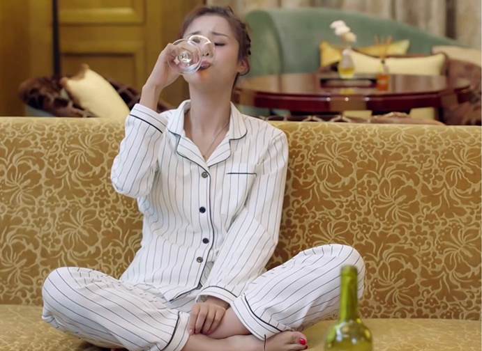 Đồ ngủ cỡ lớn nữ chất béo mm200 kg cotton mùa thu dài tay rộng rãi phiên bản cotton Hàn Quốc có thể mặc bên ngoài phục vụ gia đình phù hợp với mùa đông đồ bộ vải đũi