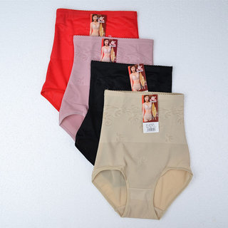 High waist body shaping large size body shorts