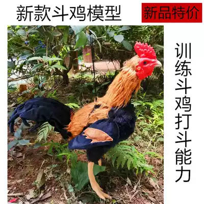 Fake cockfighting cockfighting model cockfighting training supplies Simulation cockfighting rubber chicken cockfighting training