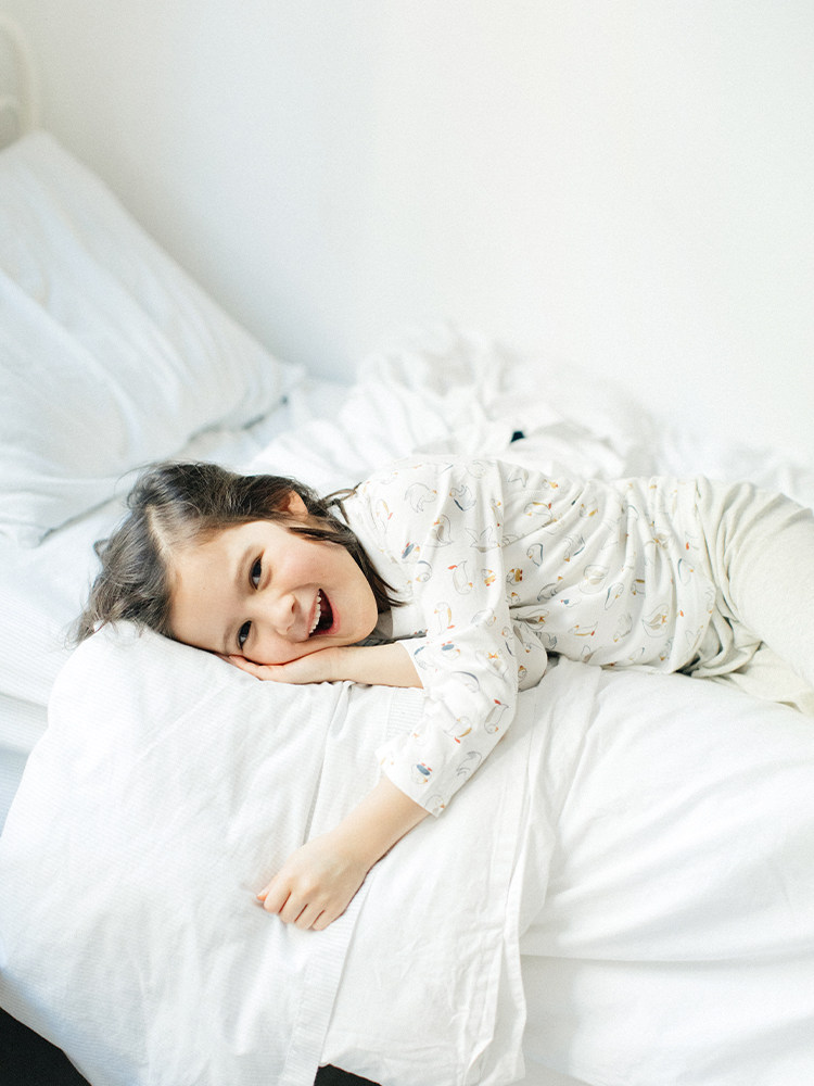 Nest Designs boys and girls pajamas set 2020 autumn and winter new cotton long-sleeved baby home clothes