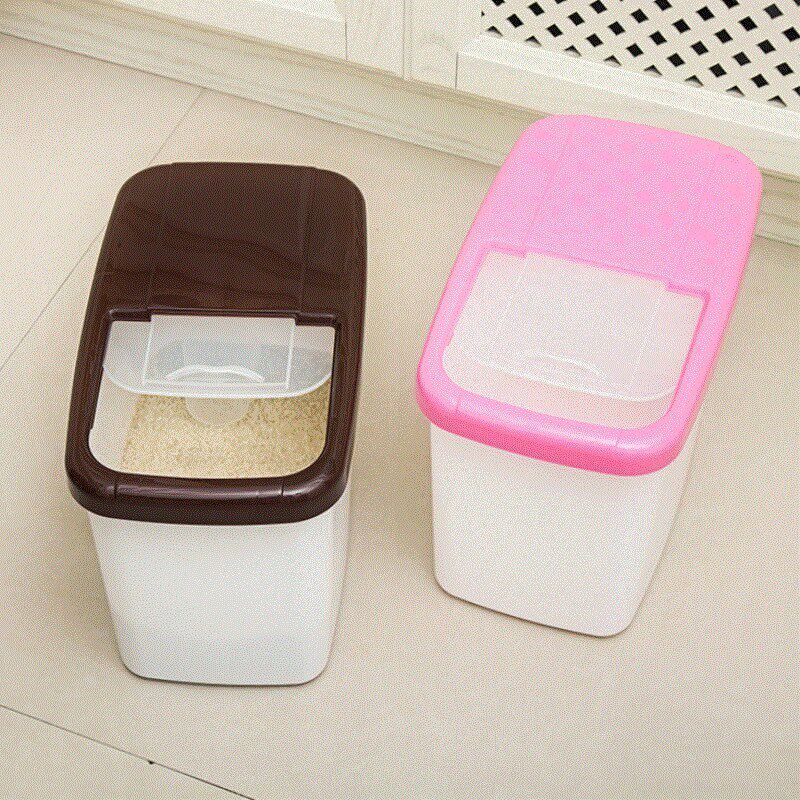 Kitchen flour storage rice container storage rice box insect prevention household rice surface to contain nanometer barrel storage tank