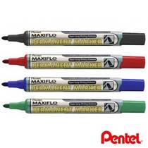 Flying Dragon Pentel straight liquid rear pressure oil pen NLF50 round head marker pen large capacity box head pen