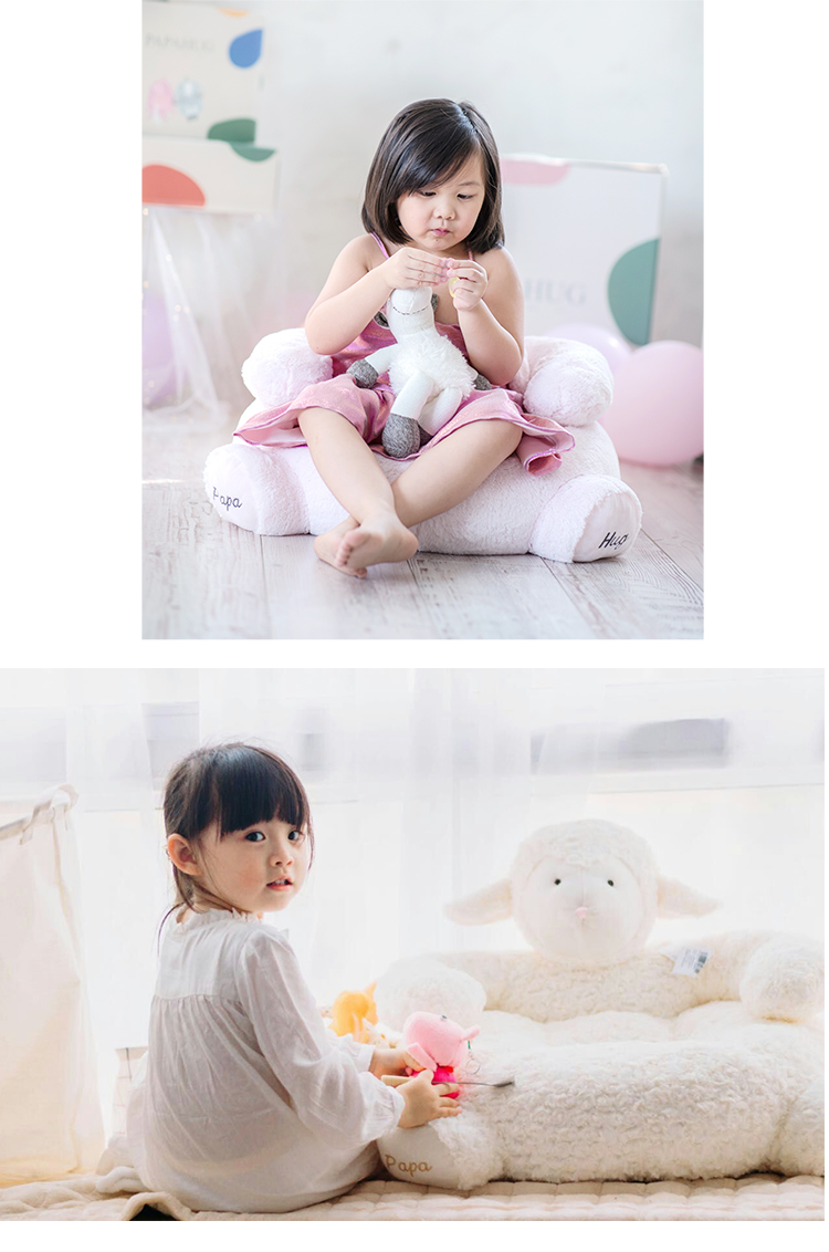 PAPAHUG trẻ em beanbag cậu bé lân bé món quà lưới vải phòng ngủ nhỏ màu đỏ đệm sang trọng - Ghế sô pha ghế sofa tân cổ điển