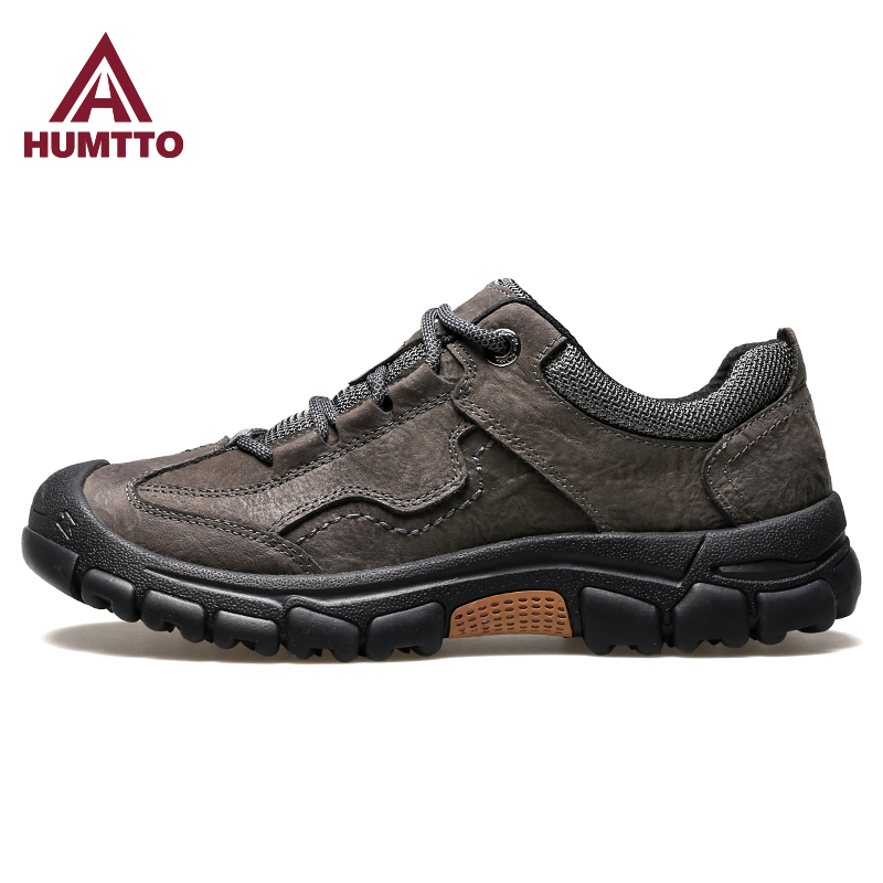 Humvee Outdoor Casual Shoes Men's New Comfort Shock Absorbing Anti-Wear Sneakers Climbing Mountain Hiking Shoes