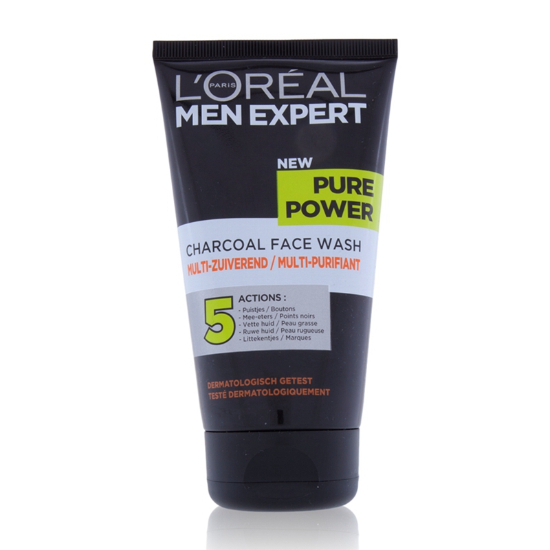 【荷兰直邮】法国欧莱雅男士五倍作用清洁膏洗面奶150ml