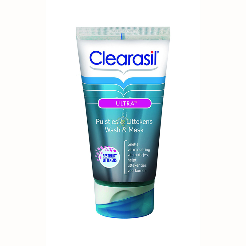 【荷兰直邮】美国Clearasil祛痘去纹面膜/清洁膏150ml