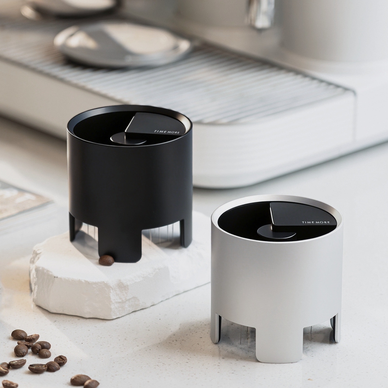 Taimo Rotating Electric Powder Dispenser Needle Type Powder Dispenser Automatic Powder Distribution Rotating to Disperse Clumps Suitable for 58mm
