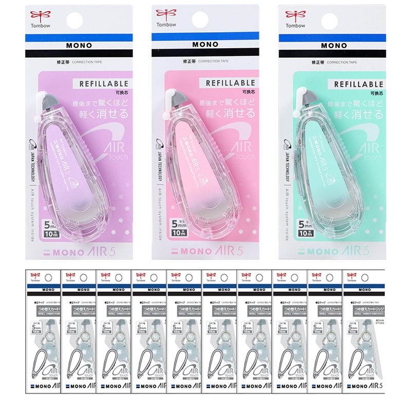 Japan imports Tombow dragonfly correction with muted exchangeable core elementary school students with coating change with a long 10 m continuous band
