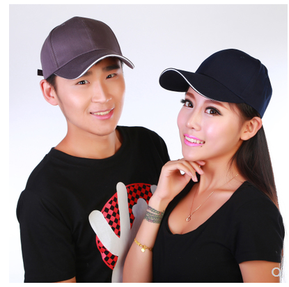 Women's hat Duck cap Korean version casual wild hip-hop hat men's fashion iron ring baseball cap tide ch