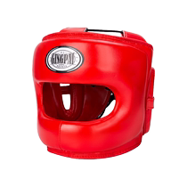 Boxing crossbar helmet cover Muay Thai protective gear Sanda fighting full protection for boys and girls enclosed nose bridge