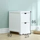 Đơn giản đầu giường phòng ngủ nhỏ rộng gỗ 20/25 / 30cm siêu nhỏ hẹp nip đơn giản tủ bên tủ tủ lưu trữ - Buồng tủ quần áo 3 cánh