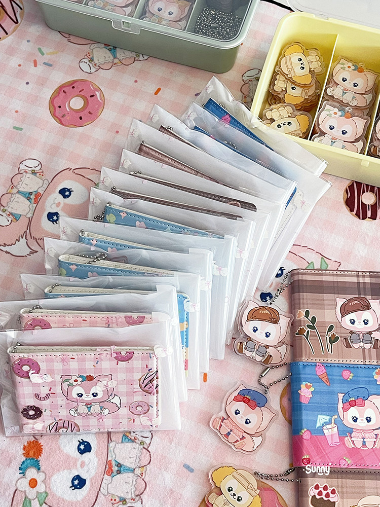Визитница 卡包合集 | 上迪春日贝儿玲娜贝儿卡包证件包插画卡套