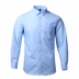 51SHOP 2018 nam mới mùa xuân và mùa thu áo sơ mi dài tay cotton giản dị chạm đáy áo sơ mi nam áo sơ mi tay ngắn Áo