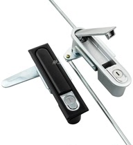 Electric cabinet lock MS480 heaven and earth link lock control cabinet electrical box door lock flat handle mechanical door lock