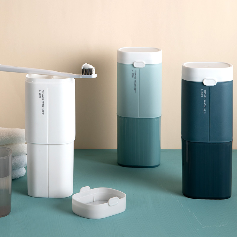 Travel Wash Cup Toothbrush Containing Box Toothbrushing Cup Multifunction portable mouthwash cup Student Dormitory Wash Jacket Dress