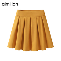 Amy Lovers Snowspun Thyme Dress Shorty Dress Pants Half Body Skirt Woman Summer High Waist Anti Walking Light A Character Short Skirt Large Swing Umbrella Skirt