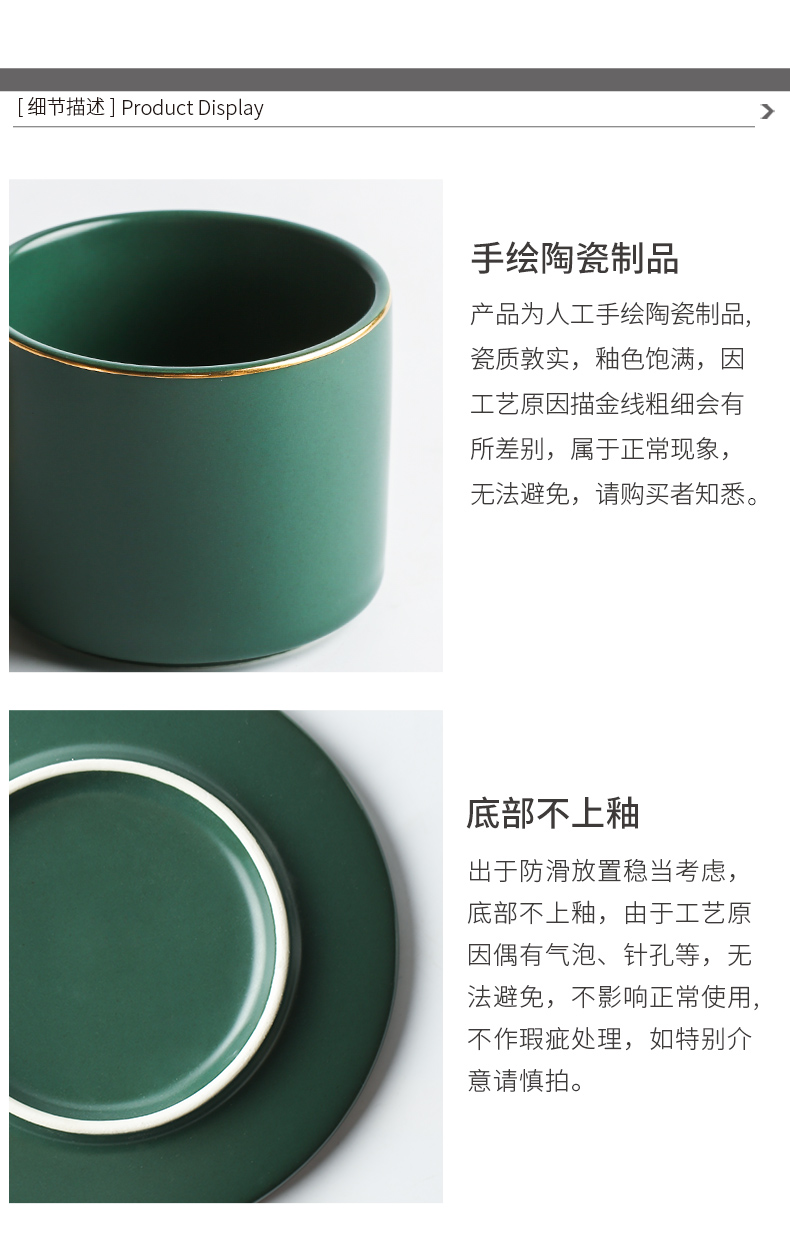 See Colour ins wind small European - style key-2 luxury porcelain color beauty creative ceramic coffee cups and saucers suit afternoon tea cup with a spoon