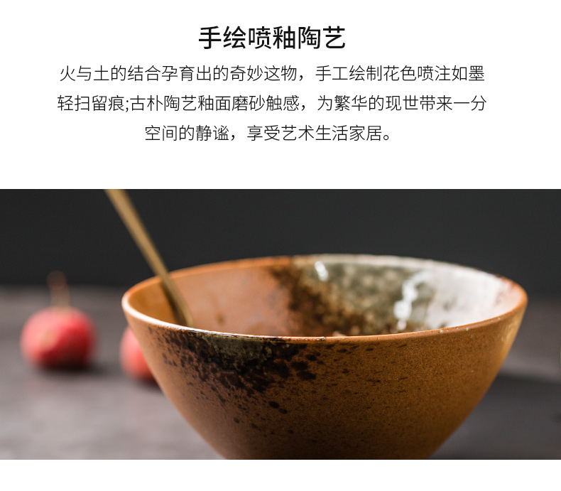 Porcelain color restoring ancient ways the 6 inch speakers ceramic bowl creative rainbow such use rainbow such as bowl dessert salad bowl dish bowl of soup bowl of household