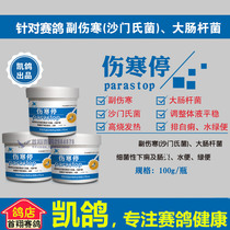Kepigeon dove (typhoid stop) bottled powder 100 gr paratyphoid Salmonella E. coli Kemus typhoid stop