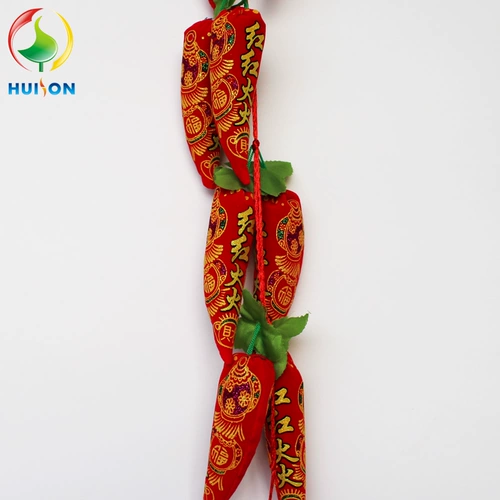 Пеппер -подвесная украшение благословения сумки Сумка Spring Festival Ежегодные фейерверки Весенний фестиваль декоративные принадлежности
