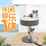 Кошка поднимает стойку Небольшое гнездо интегрированное меч, картинг для кошачьи игрушки для скалолаза