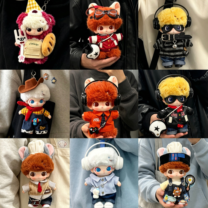 【Original】Dimoo Pixar Doll Clothes Red Panda Meimei Ba Little Flying Sullivan Toy Story Woody 【Original】Dimoo Pixar Doll Clothes Red Panda Meimei Ba Little Flying Sullivan Toy Story Woody