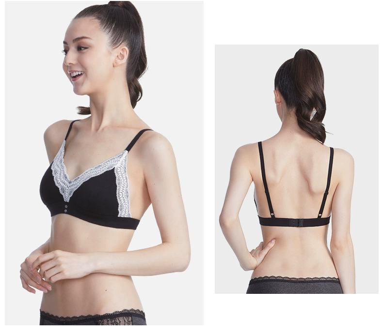 6IXTY8IGHT 68 ren không có vòng thép mỏng cup bra bra bra BR05943