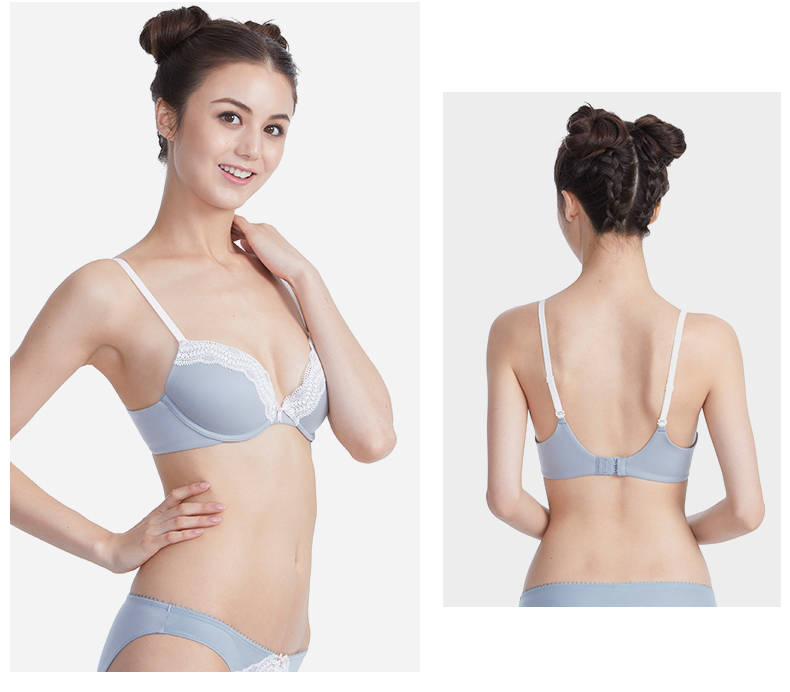6IXTY8IGHT 68 cô gái ren tập hợp gợi cảm áo ngực nữ đồ lót nữ BR06119 bra tập gym