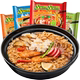 Imported from Thailand, Yangyang Tom Yum Goong thick soup noodles are sour and spicy.