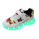 Net red charging light-emitting shoes boys and girls students children with lights luminous flash running leisure sports lighting shoes