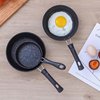 Japanese-Style 12cm Outdoor Mini Frying Pan Non-Stick Pan Egg Frying Pan Electric Stove Compatible Non-Stick Frying Pan Small Frying Pan