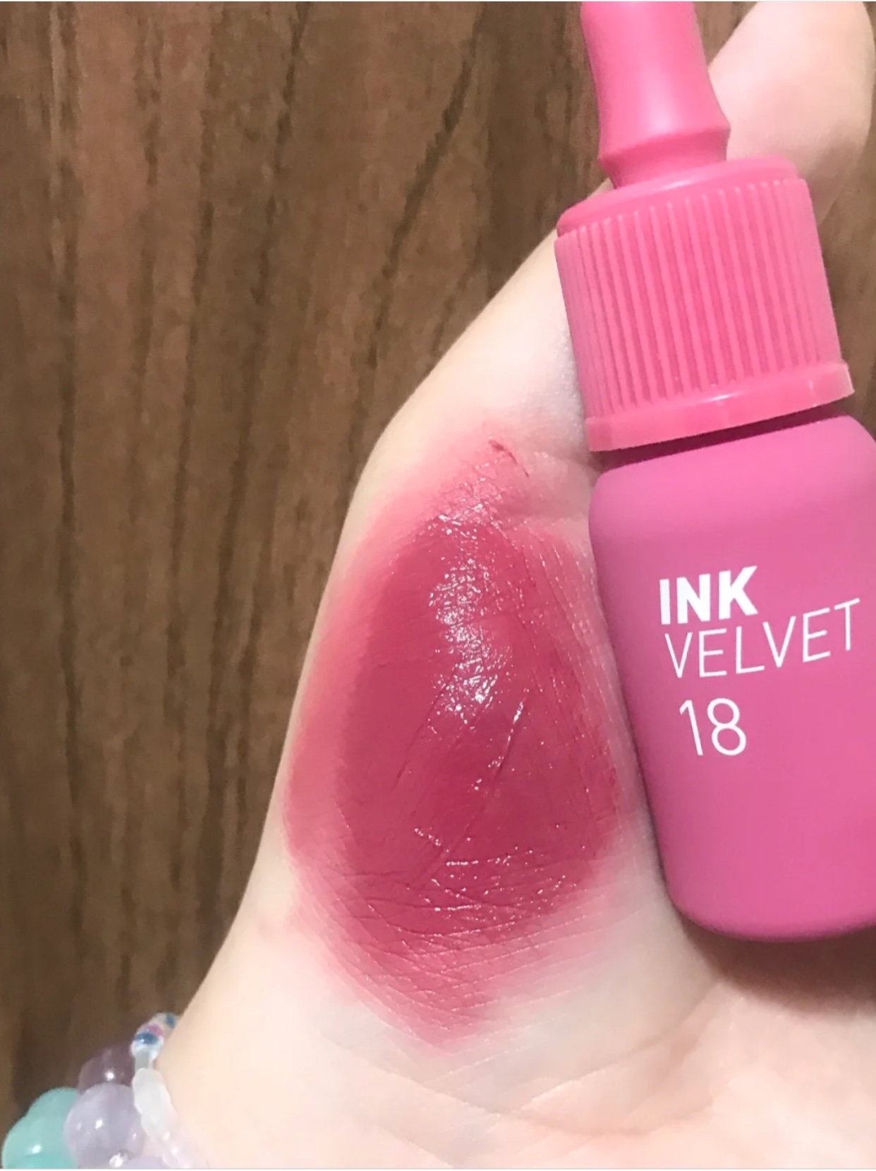 South Korean peripera Firifira matte with little milk bottle lip glazed new color 18 star plum powder king with the same paragraph