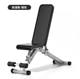 Home Fitness Equipment Large Flat Bench Foldable Dumbbell Bench Professional Bench Press Bench Weightlifting Bed Flat Bench Fitness Chair