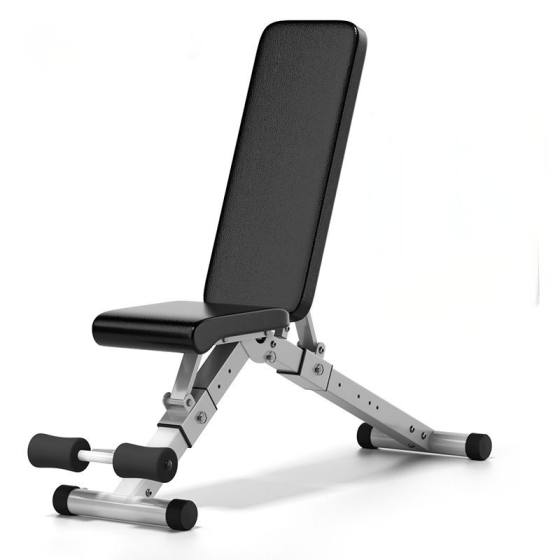 Home Fitness Weight Bench, Bench Press Rack, Multifunctional Dumbbell Bench, Foldable Sit-Up Board, Adjustable Squat Rack, Barbell Rack