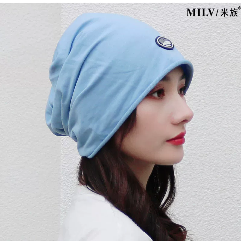 Summer thin breathable scarf, fashionable windproof hat
