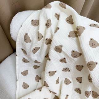 All-season cotton blanket, casual style, breathable and skin-friendly blanket