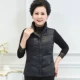 Mùa thu đông mới mẹ trung niên nạp phân XL xuống áo vest cotton dày ấm vest vest nữ