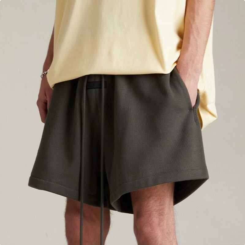 Fog Miki Essentials American Niche Trendy Shorts Summer Pure Cotton Casual Loose Sports Shorts Fog Miki Essentials American Niche Trendy Shorts Summer Pure Cotton Casual Loose Sports Shorts