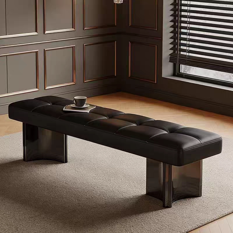 Italian Minimalist Piano Key-Style Bench at the End of the Bed, Entryway Shoe-Changing Bench, High-End Cloakroom Shoe-Changing Bench, Sofa Bench, Long Bench Italian Minimalist Piano Key-Style Bench at the End of the Bed, Entryway Shoe-Changing Bench, High-End Cloakroom Shoe-Changing Bench, Sofa Bench, Long Bench