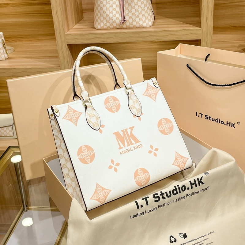 2026 New Model Genuine Leather Women's Bag, Branded Authentic Fashion Tote Bag, High-End Large-Capacity Shoulder Handbag, Trendy