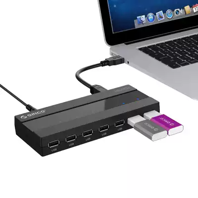 ? ORICO H727RK-U2 7 ports USB2 0 HUB high speed HUB extension cord extender with power