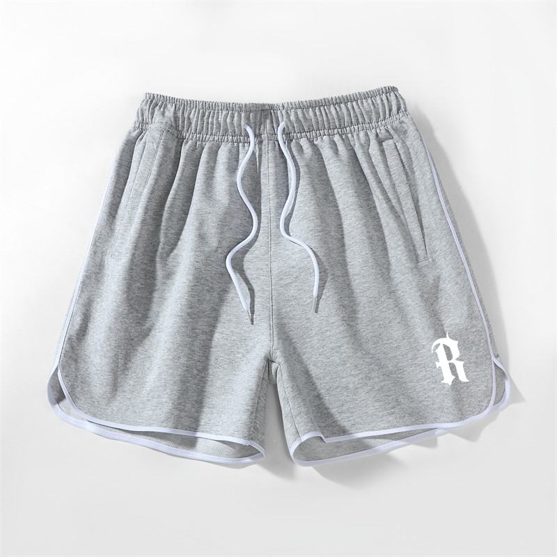 Pure Cotton Sports Shorts for Men, Summer Thin Breathable Running Fitness Basketball Shorts, Couple Casual Three-Quarter Beach Shorts Trendy