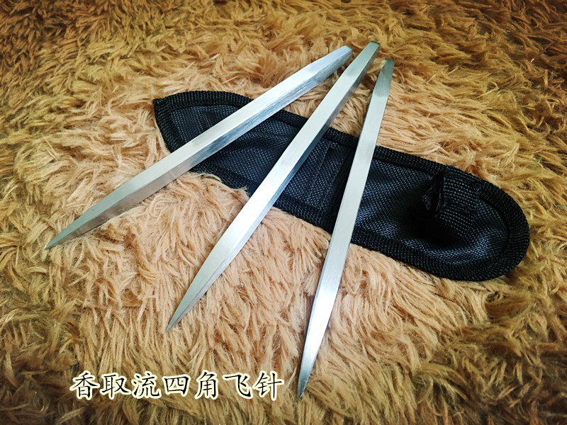 Ice wire cutting flying needle dark device inner hexagon 440c steel rod martial arts dart outdoor stainless steel needle tea needle