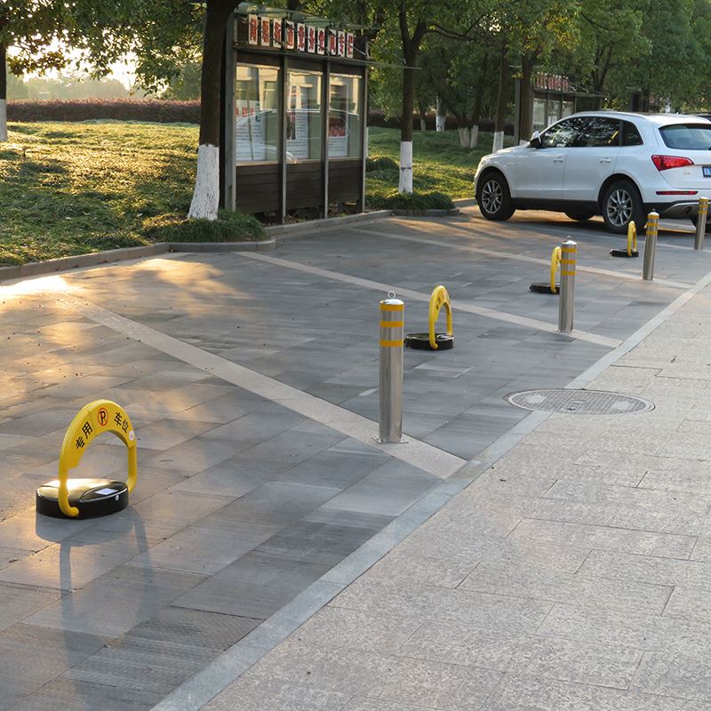 Parking device strong gear car device anti-rust smart parking space lock parking space lock heightening electric battery car lock sensor sensor